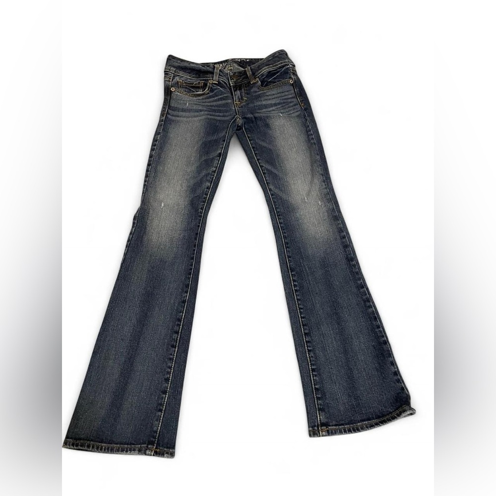 American Eagle Outfitters Dark Blue Boot Cut Jeans